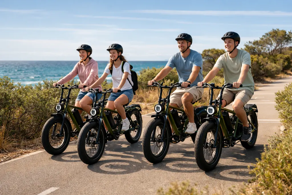 E-Bikes for Fitness & Recreation